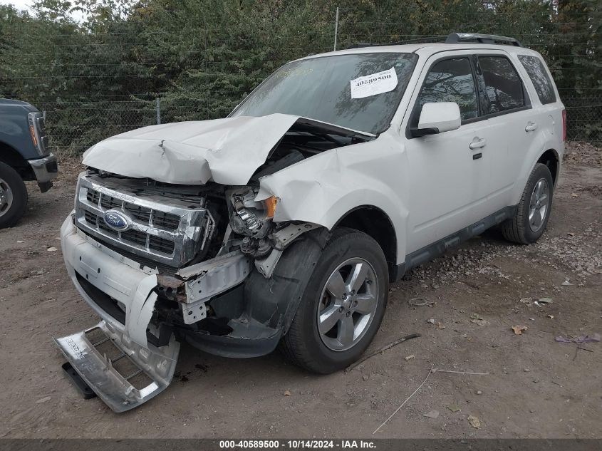 2012 Ford Escape Limited VIN: 1FMCU0EG4CKB77517 Lot: 40589500