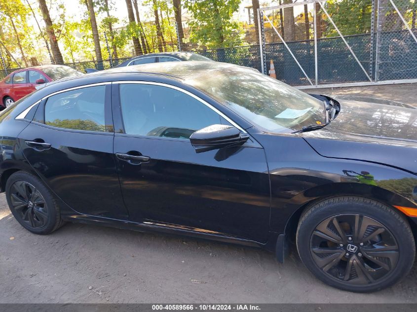 2018 Honda Civic Ex VIN: SHHFK7H51JU422924 Lot: 40589566