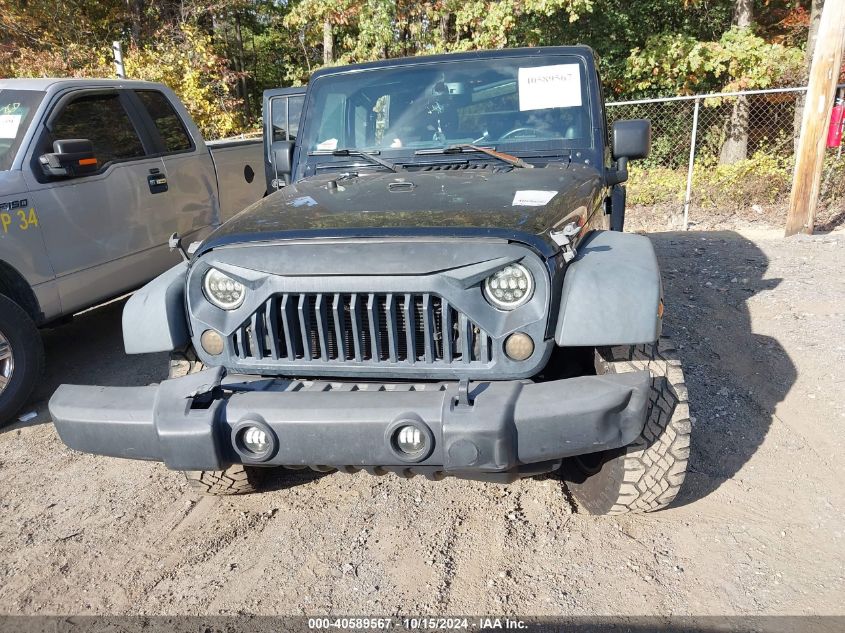 2014 Jeep Wrangler Unlimited Sport VIN: 1C4BJWDGXEL251517 Lot: 40589567