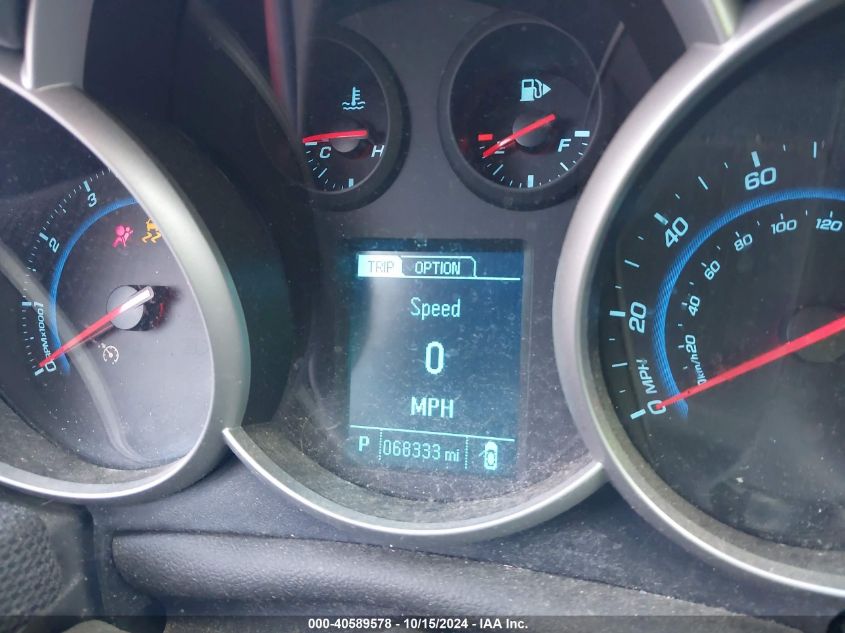 2014 Chevrolet Cruze 1Lt Auto VIN: 1G1PC5SB0E7424142 Lot: 40589578