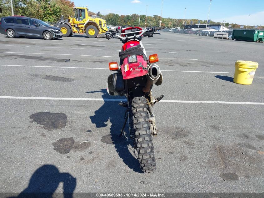 2002 Honda Xr650 L VIN: JH2RD06062K001168 Lot: 40589593