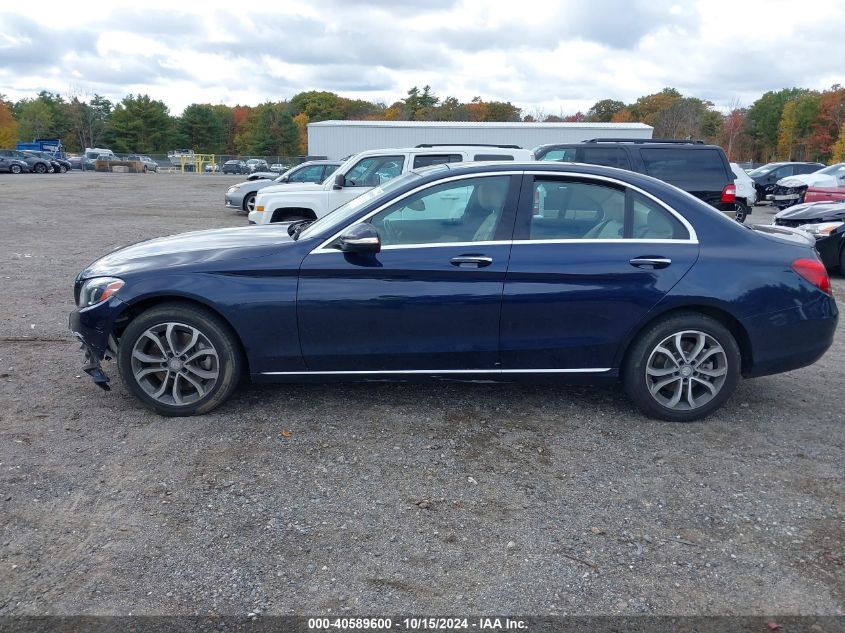 2015 Mercedes-Benz C 300 4Matic/Luxury 4Matic/Sport 4Matic VIN: 55SWF4KB6FU069086 Lot: 40589600