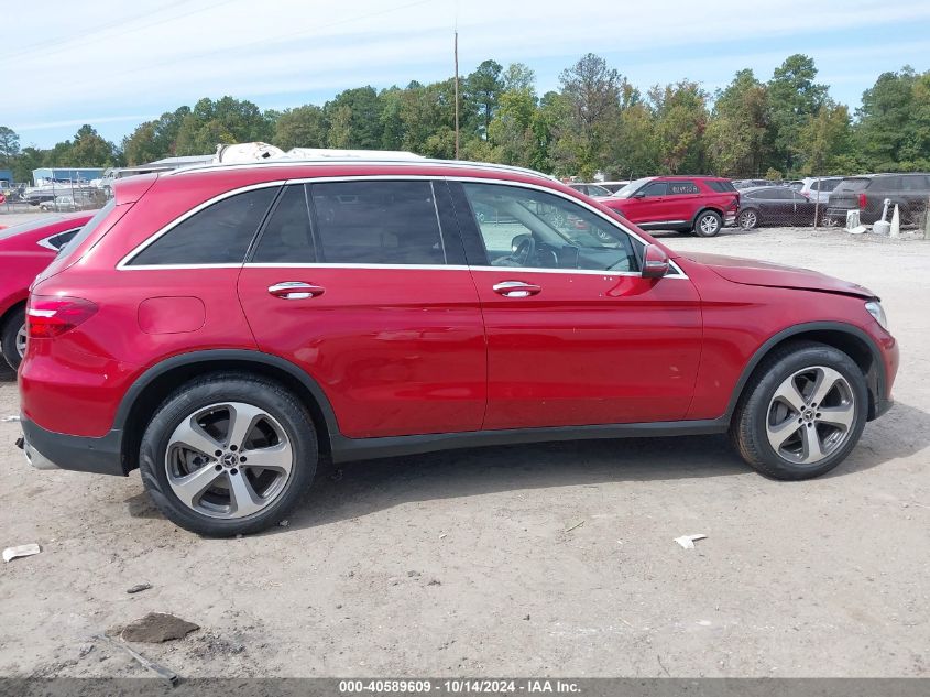 2018 Mercedes-Benz Glc 300 4Matic VIN: WDC0G4KBXJV077491 Lot: 40589609