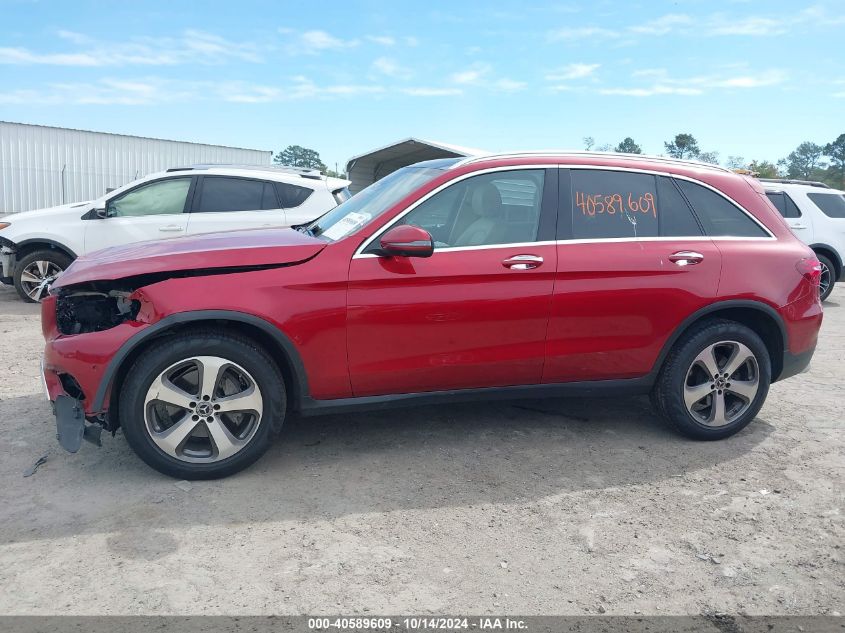 2018 Mercedes-Benz Glc 300 4Matic VIN: WDC0G4KBXJV077491 Lot: 40589609