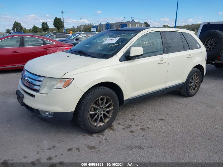 2008 Ford Edge Sel VIN: 2FMDK38CX8BA62202 Lot: 40589623