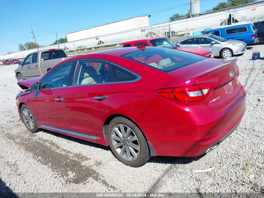 2017 HYUNDAI SONATA LIMITED - 5NPE34AF5HH440155