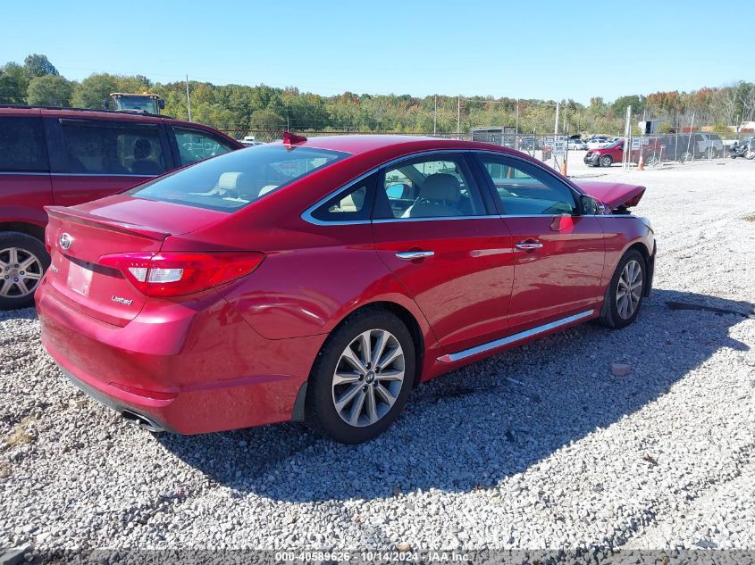 2017 HYUNDAI SONATA LIMITED - 5NPE34AF5HH440155