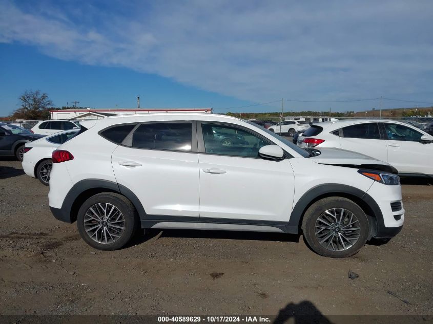 2020 Hyundai Tucson Sel VIN: KM8J3CALXLU277687 Lot: 40589629