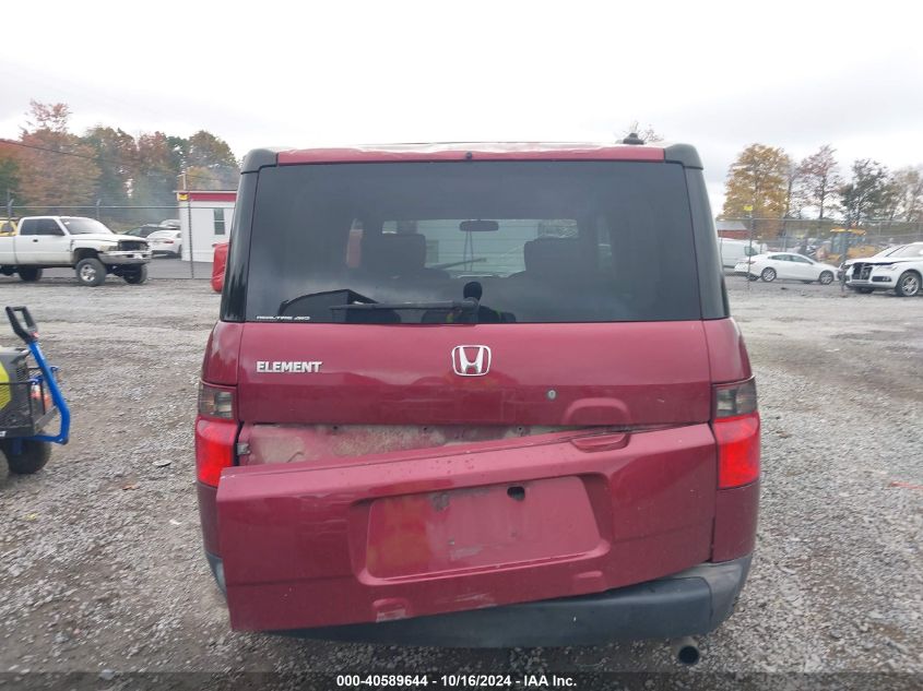 2008 Honda Element Ex VIN: 5J6YH28798L010961 Lot: 40589644