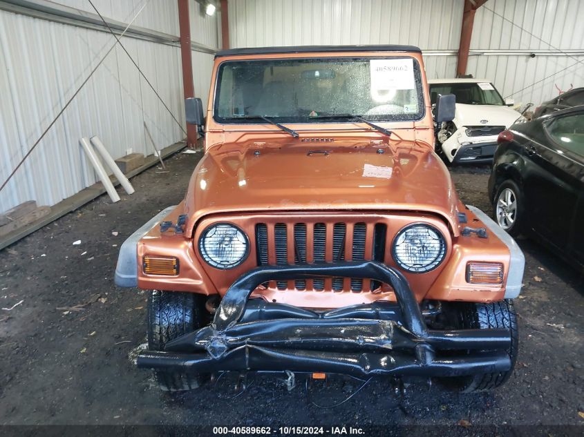 2001 Jeep Wrangler Sport VIN: 1J4FA49S11P336360 Lot: 40589662