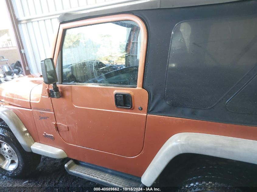 2001 Jeep Wrangler Sport VIN: 1J4FA49S11P336360 Lot: 40589662