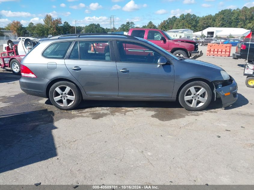 2009 Volkswagen Jetta 2.5L S VIN: 3VWKM71K69M310618 Lot: 40589701