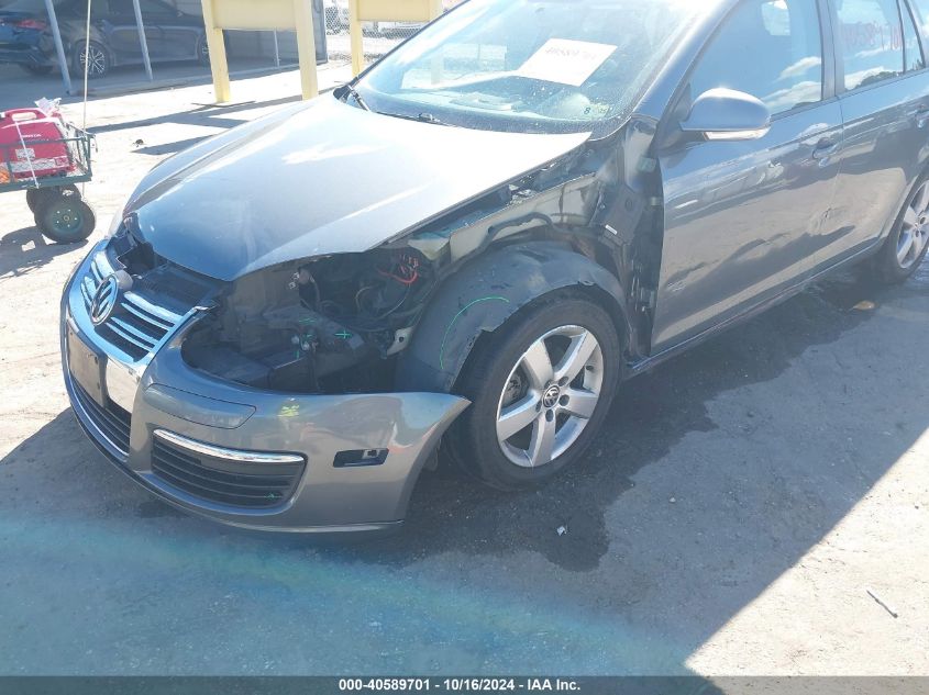 2009 Volkswagen Jetta 2.5L S VIN: 3VWKM71K69M310618 Lot: 40589701