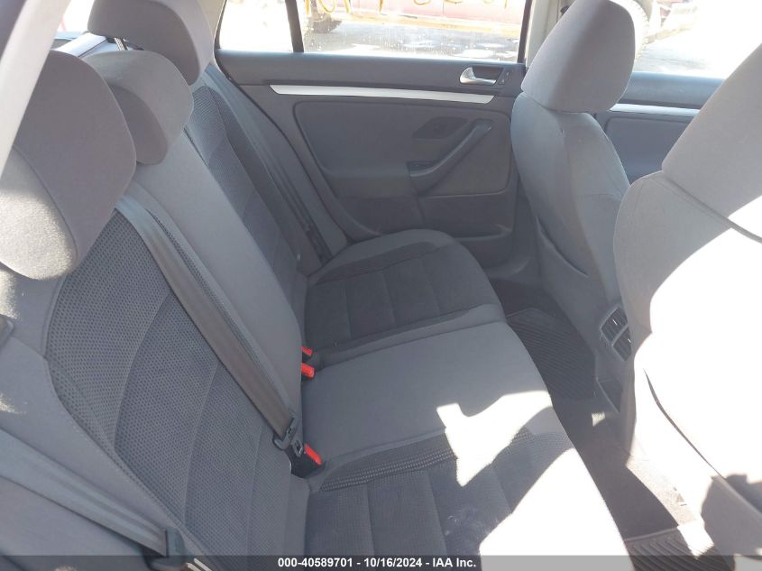 2009 Volkswagen Jetta 2.5L S VIN: 3VWKM71K69M310618 Lot: 40589701