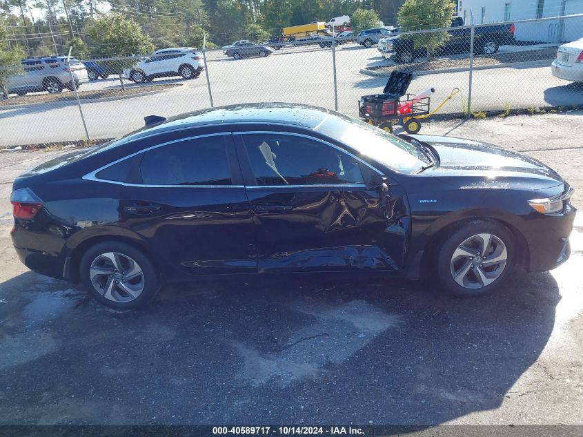 2019 Honda Insight Ex VIN: 19XZE4F54KE031765 Lot: 40589717