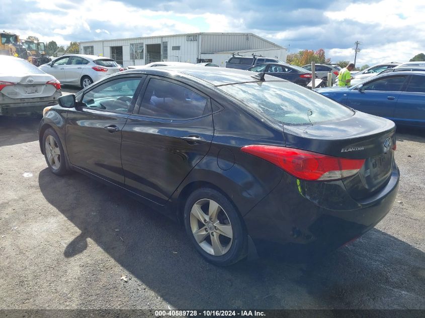 2013 Hyundai Elantra Gls VIN: KMHDH4AE9DU012685 Lot: 40589728