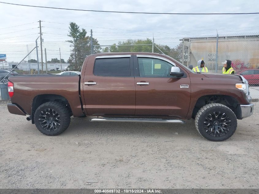 2016 Toyota Tundra 1794 5.7L V8 VIN: 5TFAY5F16GX527178 Lot: 40589732