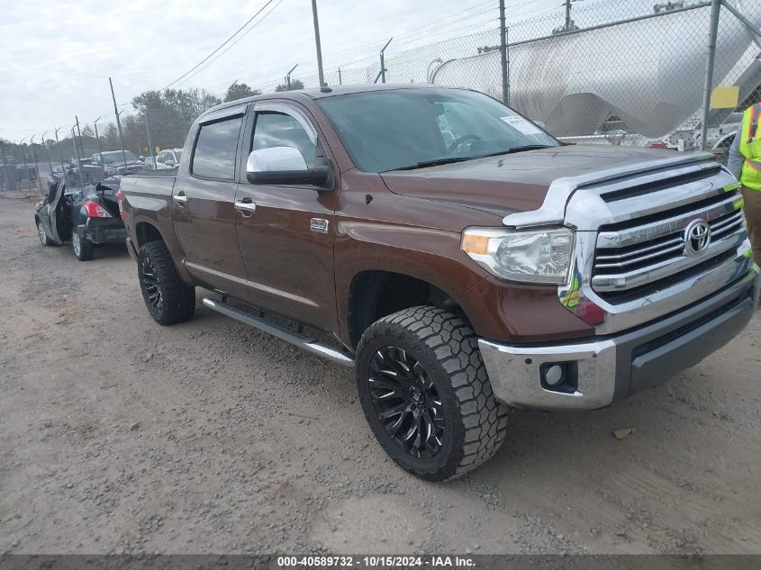 2016 Toyota Tundra 1794 5.7L V8 VIN: 5TFAY5F16GX527178 Lot: 40589732