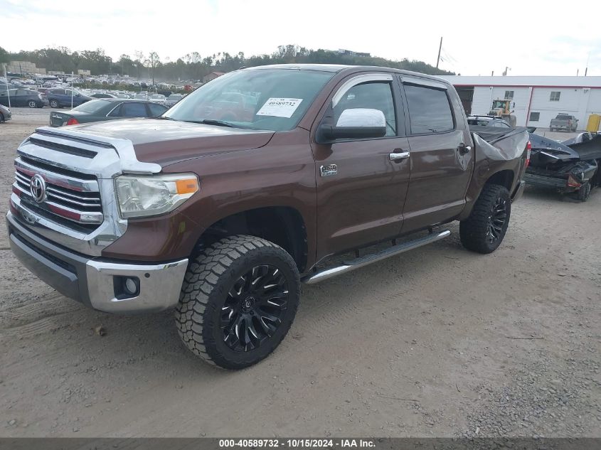 2016 Toyota Tundra 1794 5.7L V8 VIN: 5TFAY5F16GX527178 Lot: 40589732