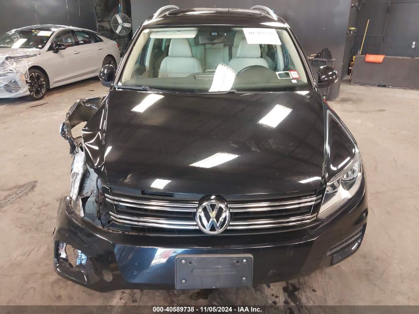 2017 Volkswagen Tiguan 2.0T Wolfsburg Edition VIN: WVGSV7AX4HK032248 Lot: 40589738