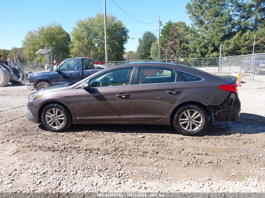 2017 Hyundai Sonata Se VIN: 5NPE24AF0HH523317 Lot: 40589742