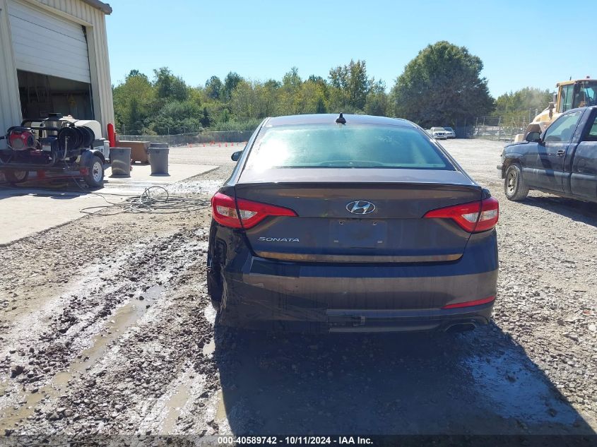 2017 Hyundai Sonata Se VIN: 5NPE24AF0HH523317 Lot: 40589742