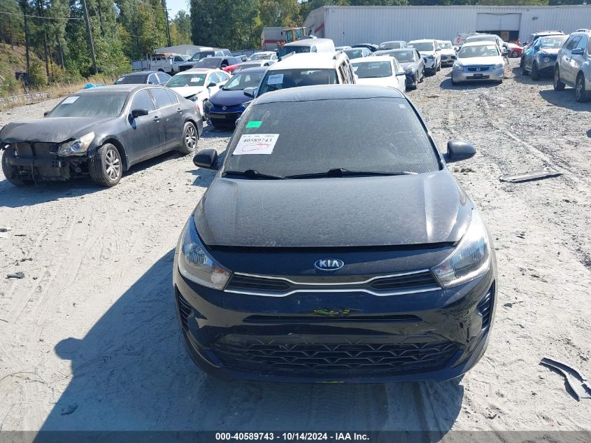 2021 Kia Rio Lx VIN: 3KPA24AD1ME382012 Lot: 40589743