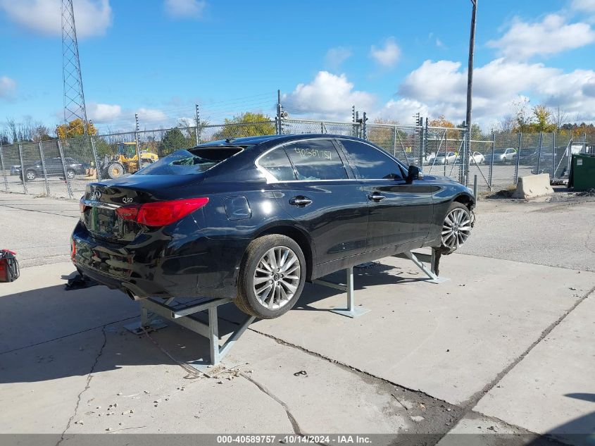 VIN JN1EV7BRXMM751927 2021 Infiniti Q50, Luxe Awd no.4