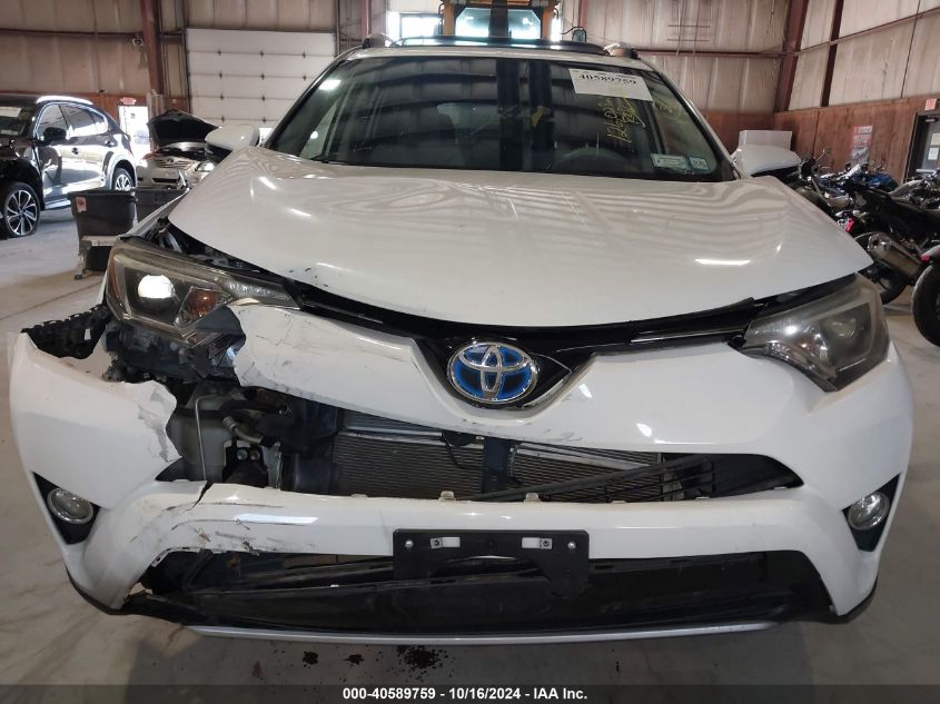 2016 Toyota Rav4 Hybrid Xle VIN: JTMRJREV2GD030911 Lot: 40589759