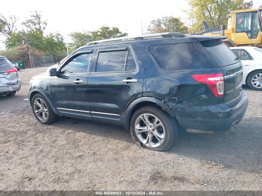 2014 Ford Explorer Limited VIN: 1FM5K8F83EGB05850 Lot: 40589803