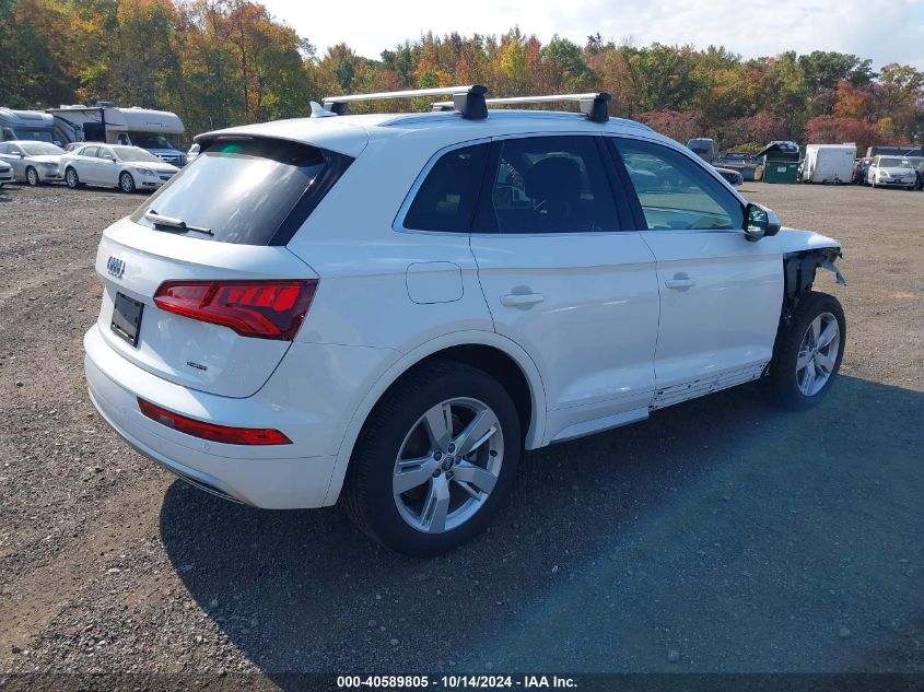 2019 Audi Q5 45 Premium VIN: WA1BNAFY9K2081420 Lot: 40589805