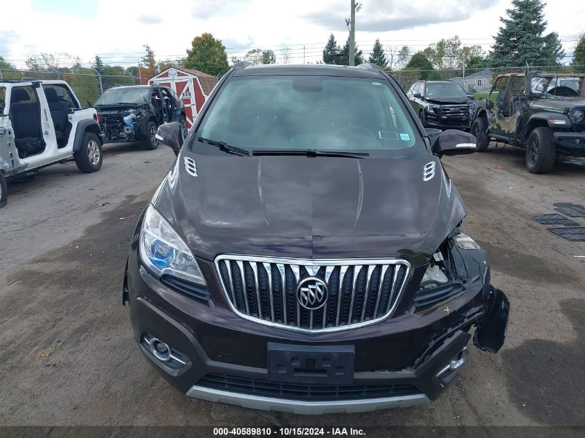 2015 Buick Encore Convenience VIN: KL4CJFSB9FB213046 Lot: 40589810