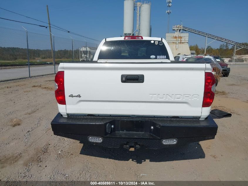 2020 Toyota Tundra Sr VIN: 5TFUY5F19LX948318 Lot: 40589811