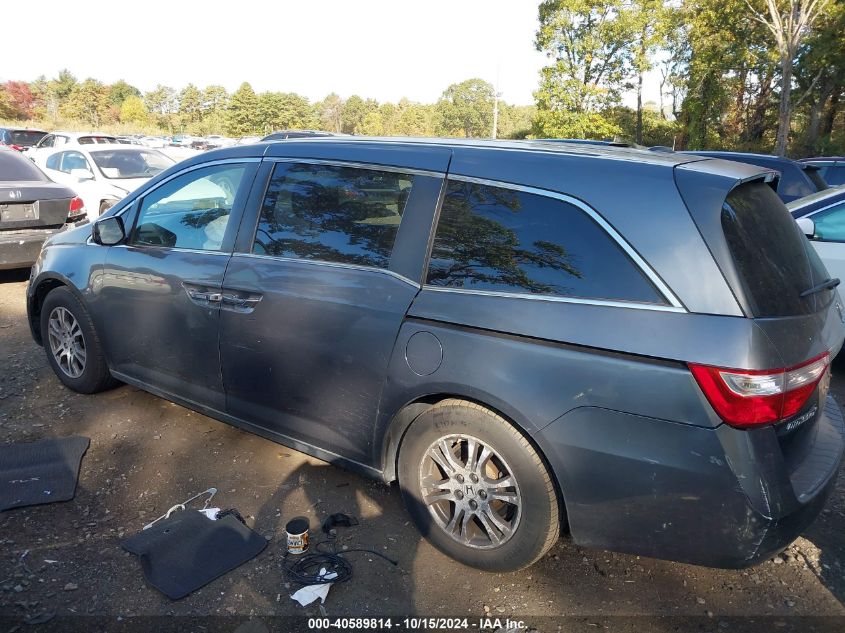 2012 Honda Odyssey Ex-L VIN: 5FNRL5H63CB094899 Lot: 40589814