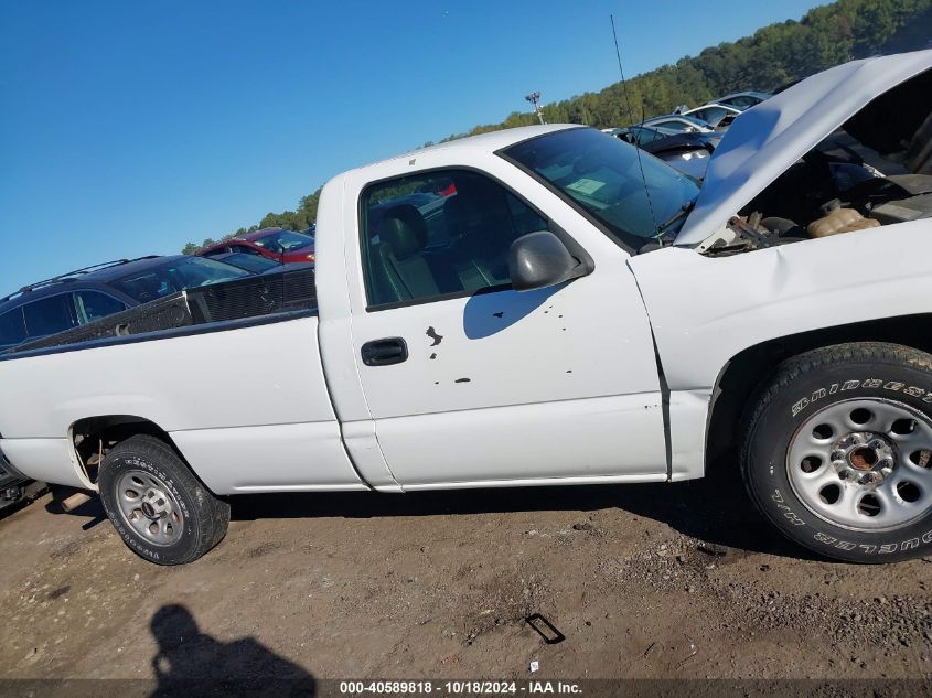 2005 GMC Sierra 1500 Work Truck VIN: 1GTEC14X85Z202839 Lot: 40589818