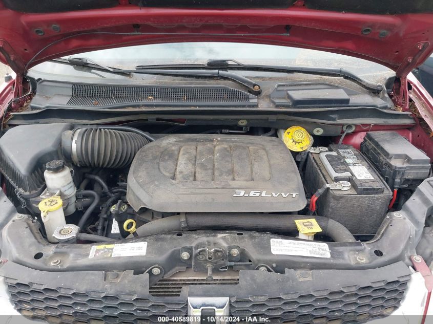 2016 Dodge Grand Caravan Sxt VIN: 2C4RDGCG5GR313672 Lot: 40589819