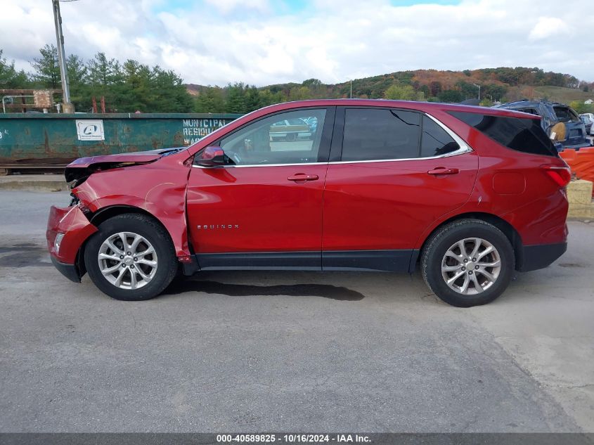 2019 Chevrolet Equinox Lt VIN: 3GNAXUEV9KL200240 Lot: 40589825