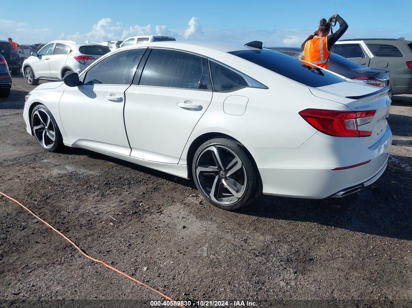 VIN 1HGCV1F34MA016760 2021 HONDA ACCORD SPORT