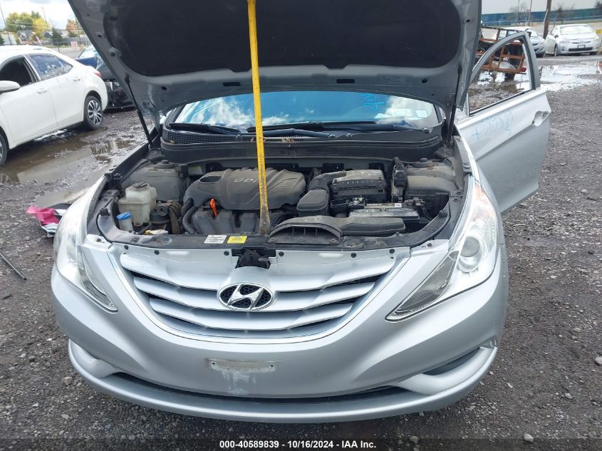 2013 Hyundai Sonata Gls VIN: 5NPEB4AC3DH693672 Lot: 40589839