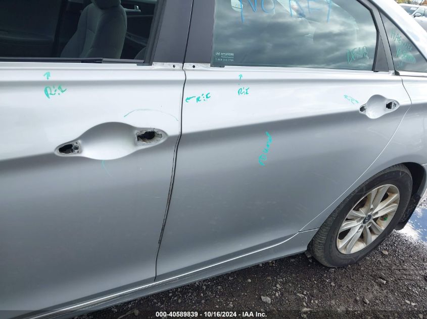 2013 Hyundai Sonata Gls VIN: 5NPEB4AC3DH693672 Lot: 40589839