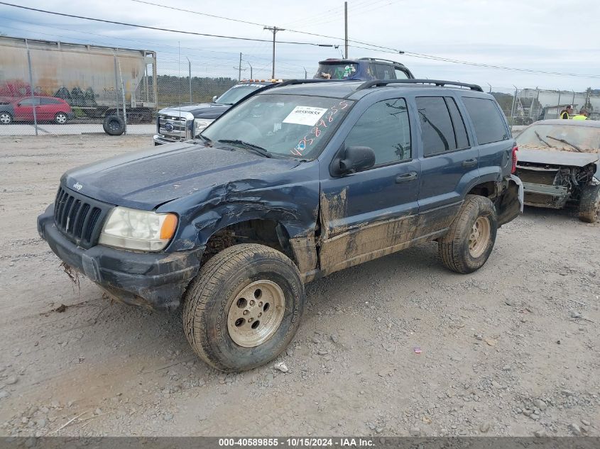 2002 Jeep Grand Cherokee Laredo VIN: 1J4GX48S52C318649 Lot: 40589855