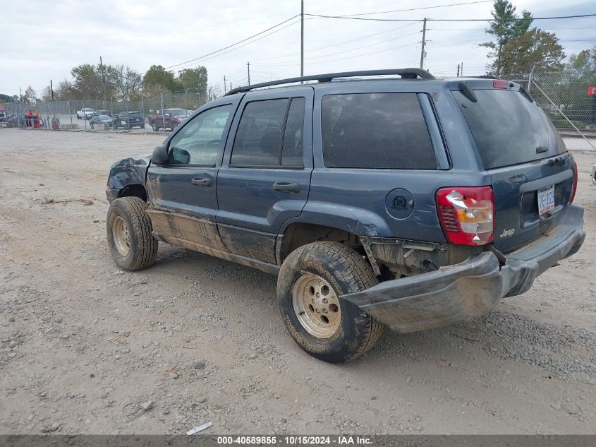 2002 Jeep Grand Cherokee Laredo VIN: 1J4GX48S52C318649 Lot: 40589855