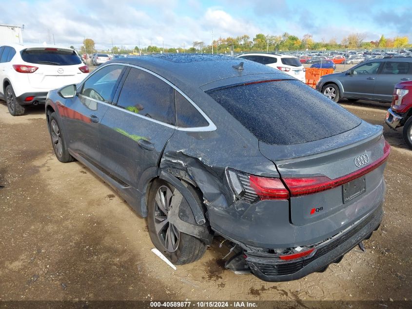 2024 Audi Q8 E-Tron S Line Premium Plus Quattro VIN: WA1CABGE1RB011544 Lot: 40589877