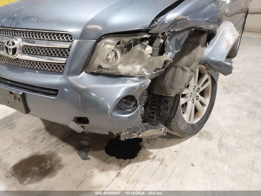 2007 Toyota Highlander Hybrid Hybrid VIN: JTEHW21A170038010 Lot: 40589897