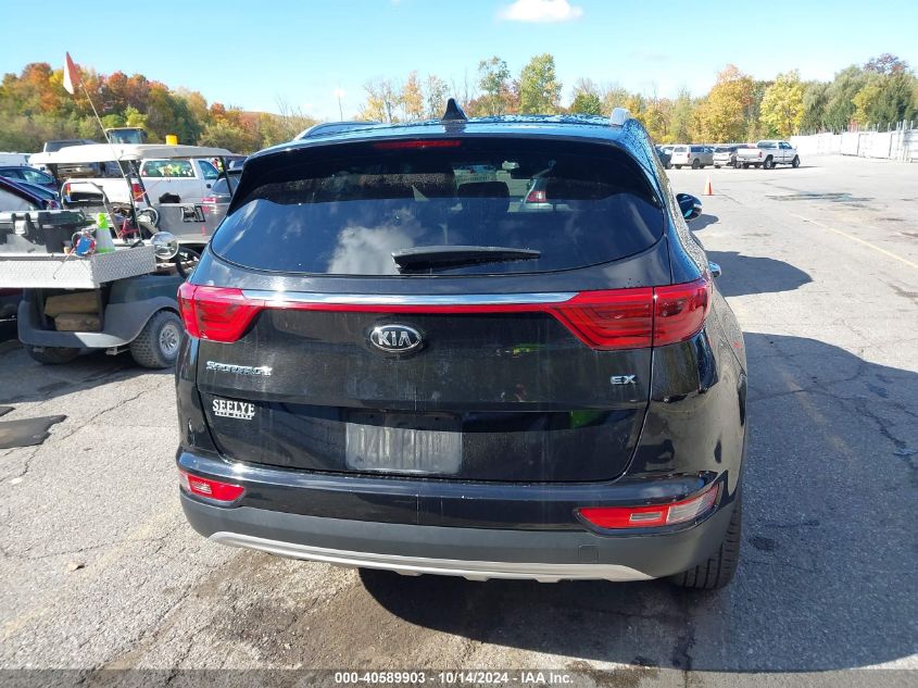 2019 Kia Sportage Ex VIN: KNDPNCAC8K7544850 Lot: 40589903