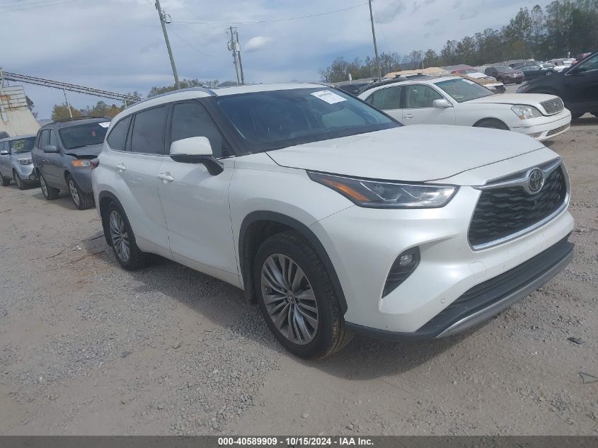 2021 TOYOTA HIGHLANDER PLATINUM - 5TDFZRBH1MS100764