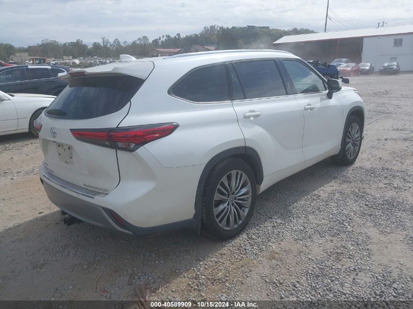 2021 Toyota Highlander Platinum VIN: 5TDFZRBH1MS100764 Lot: 40589909