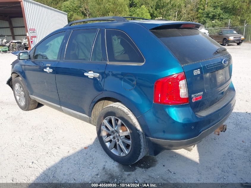 2011 Ford Edge Sel VIN: 2FMDK3JC2BBB59007 Lot: 40589930