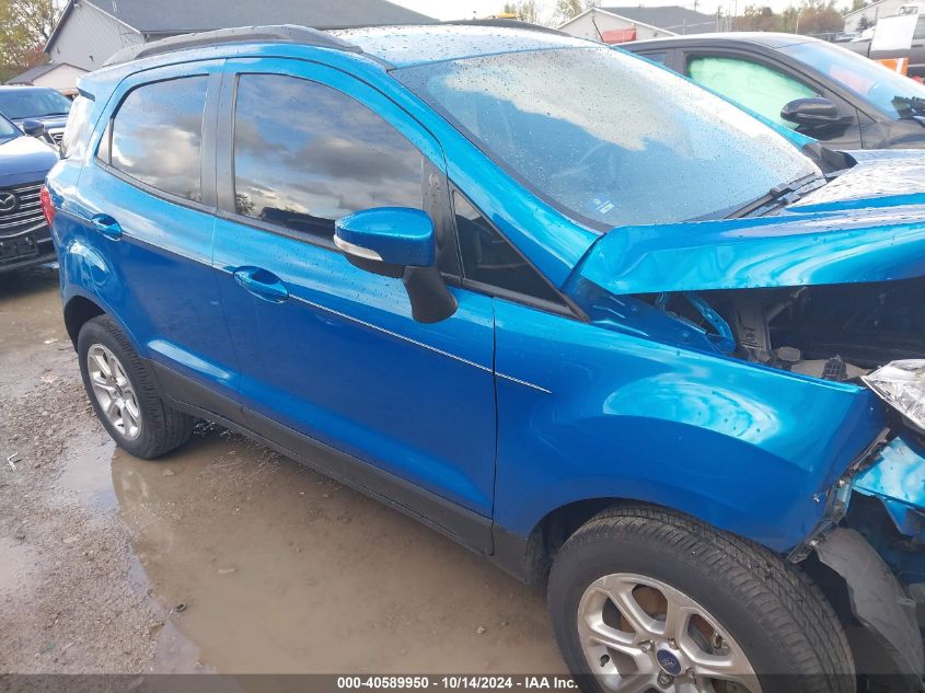 2020 Ford Ecosport Se VIN: MAJ6S3GL6LC319367 Lot: 40589950