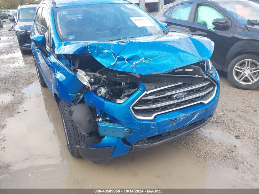 2020 Ford Ecosport Se VIN: MAJ6S3GL6LC319367 Lot: 40589950